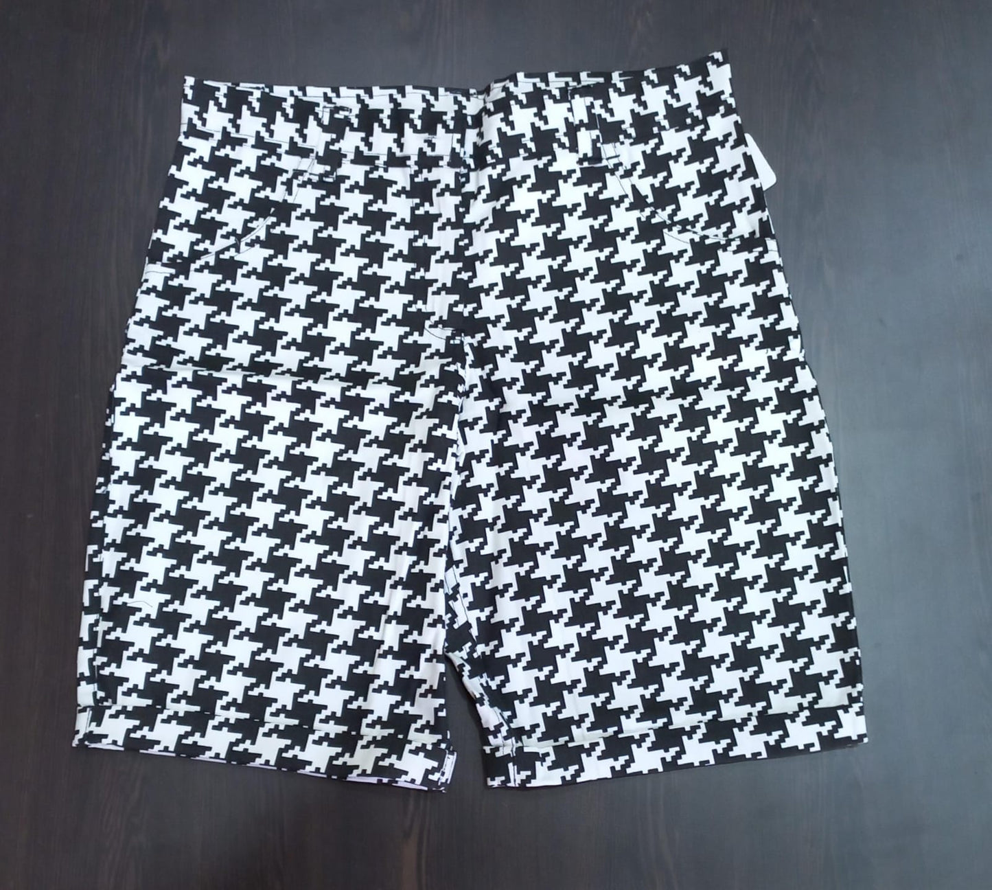 Black Knee Length Short