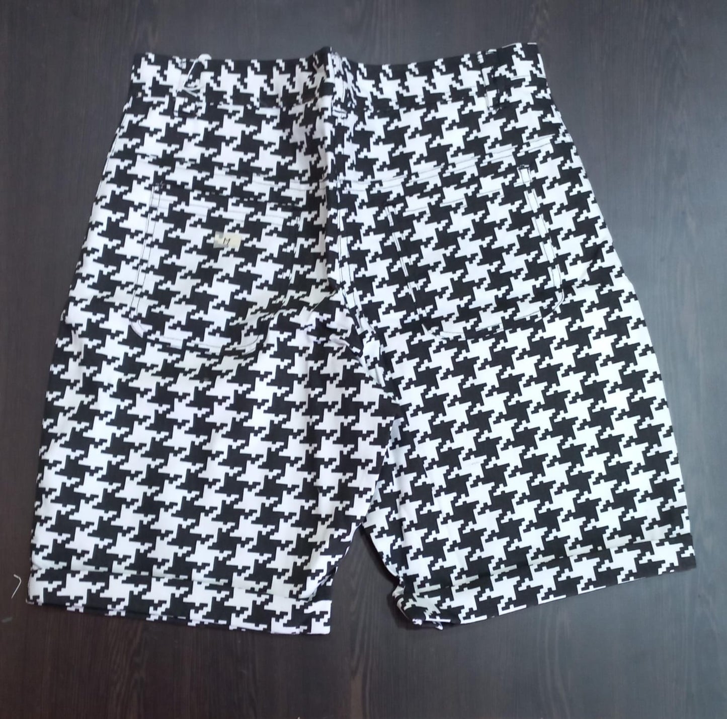 Black Knee Length Short
