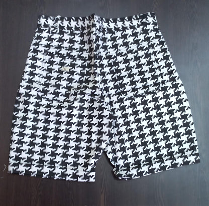 Black Knee Length Short