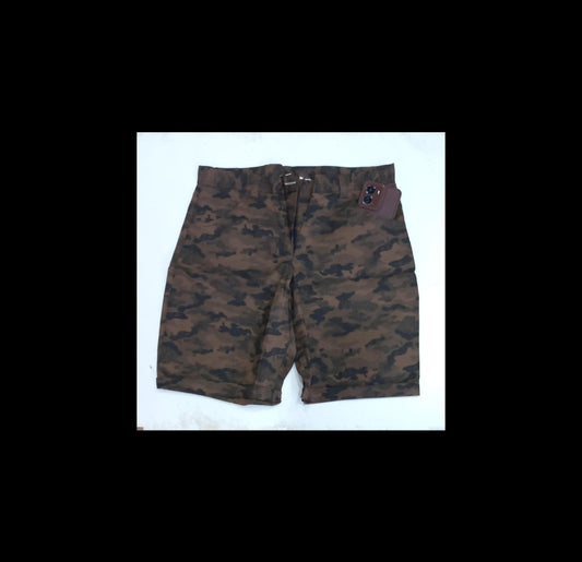 Light Brown Knee Length Short