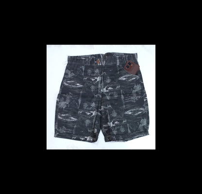 Black Knee Length Short