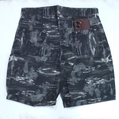 Black Knee Length Short