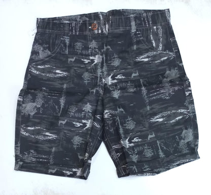 Black Knee Length Short