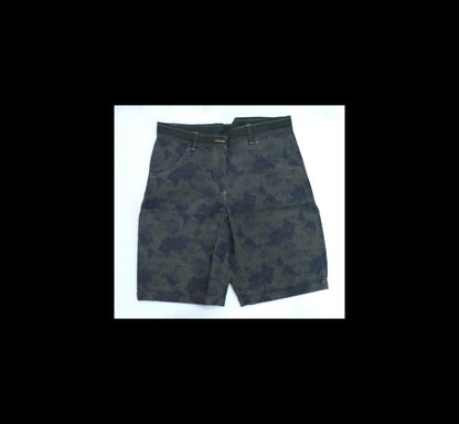Olive Green Knee Length Short