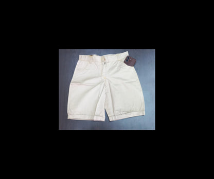 Beige Knee Length Short
