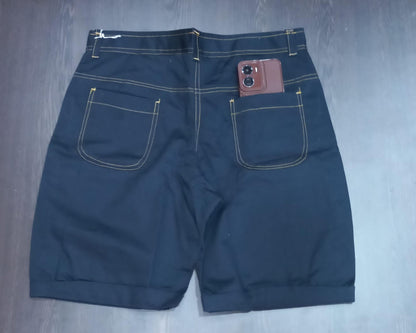 Dark Navy Knee Length Short