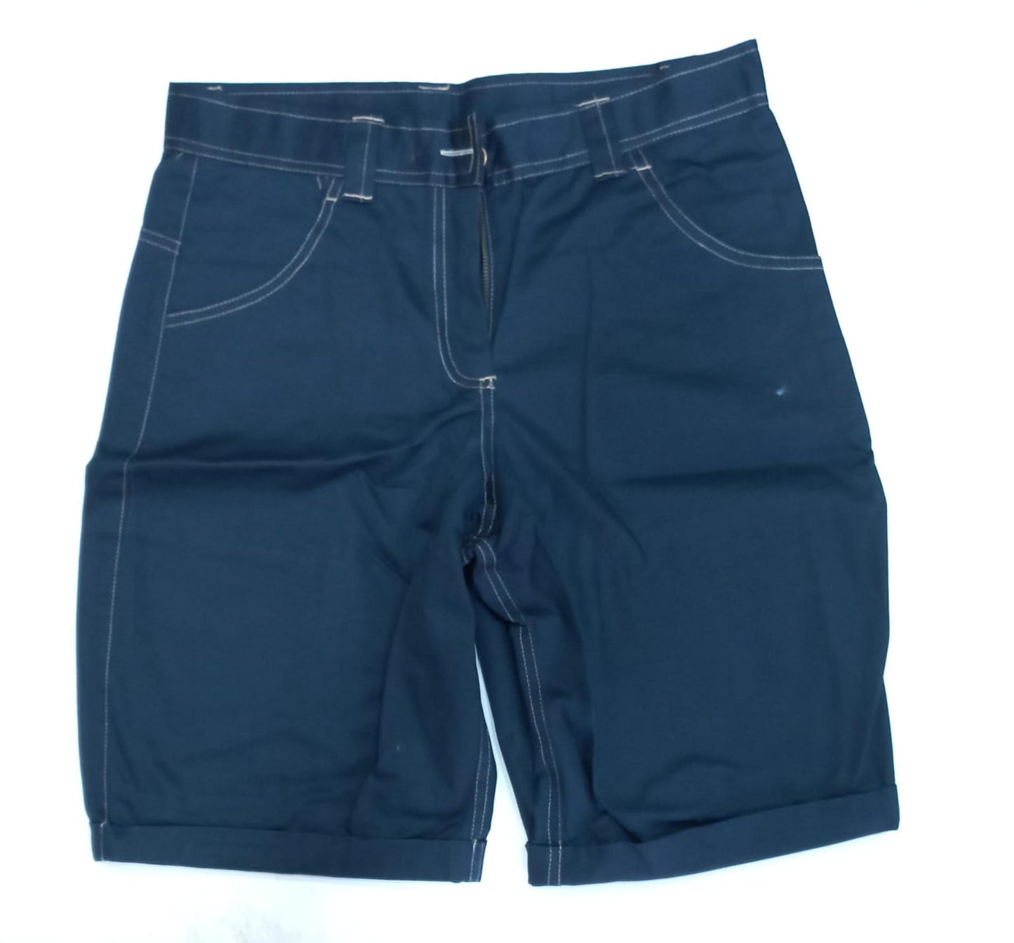 Dark Navy Knee Length Short