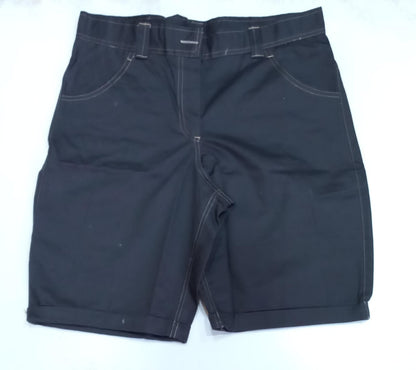 Black Knee Length Short