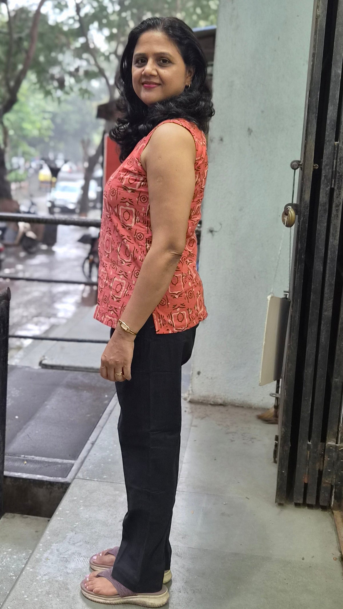 Black Khadi Cotton Pant