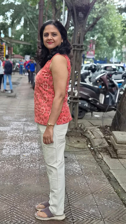 Off White Khadi Cotton Pant