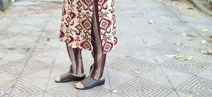 Maroon Pure Cotton Kurta with Pant