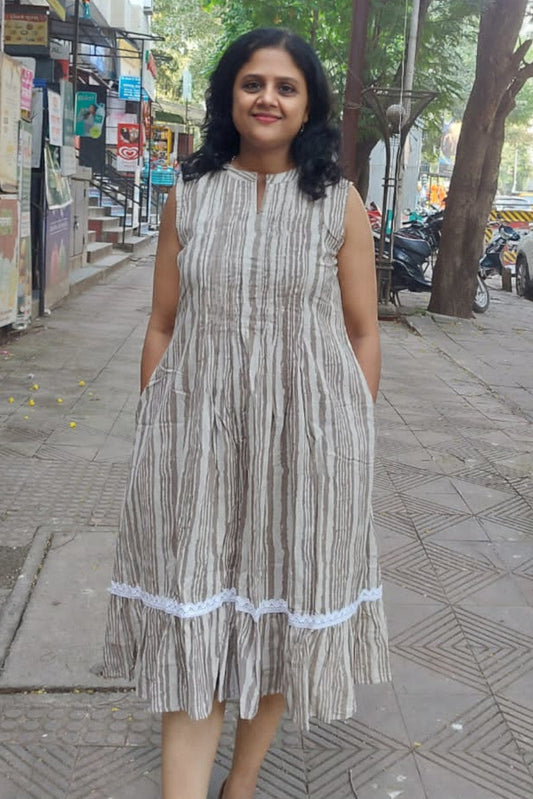 Jahota handblock printed Kashish One Piece