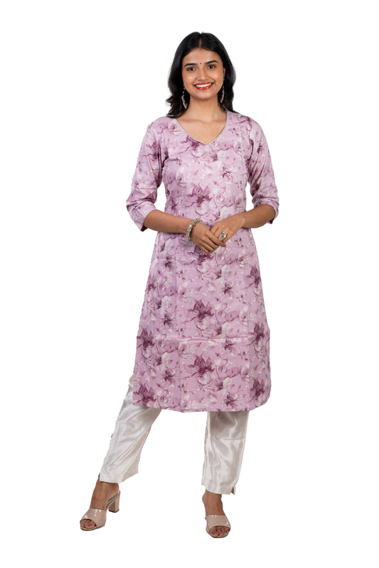 Light Wine Premium Pure Cotton Kurta