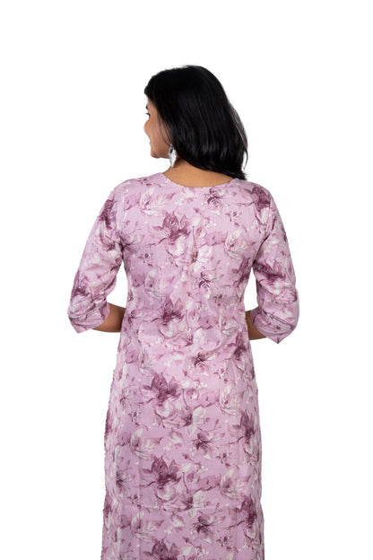 Light Wine Premium Pure Cotton Kurta