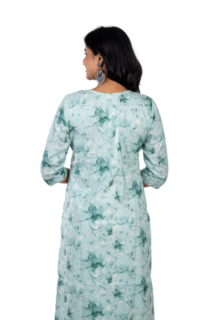 Pista Green Premium Cotton Kurta