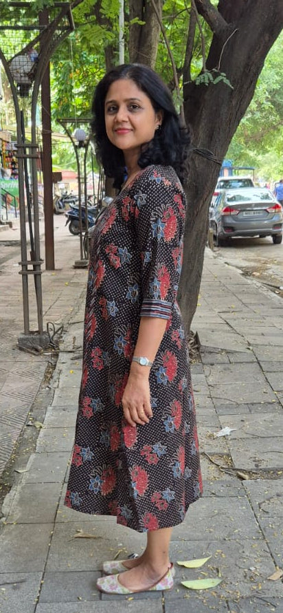 Black Pure Ajrakh One Piece Dress