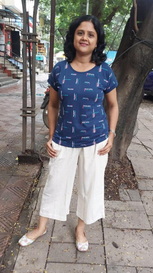 Khadi Flex Cotton Capri