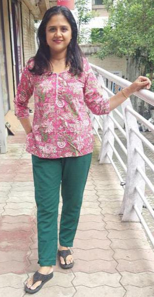 Magenta Cotton Short Top